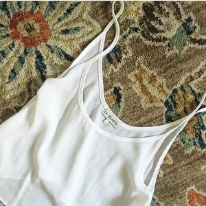 La Hearts Cropped Tank